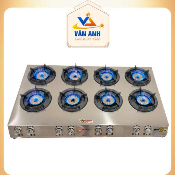 Bếp gas công nghiệp 8 họng