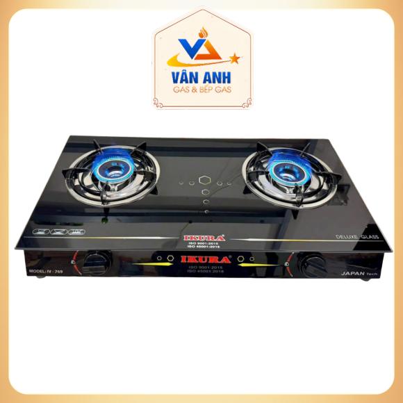 Bếp gas đôi Ikura 7700 – Siêu bền, siêu tiết kiệm